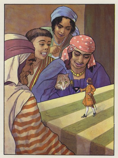 Illustrazione per I Viaggi di Gulliver di Jonathan Swift da Artus Scheiner